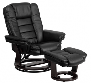 Flash Furniture BT-7818-BK-GG leather recliner