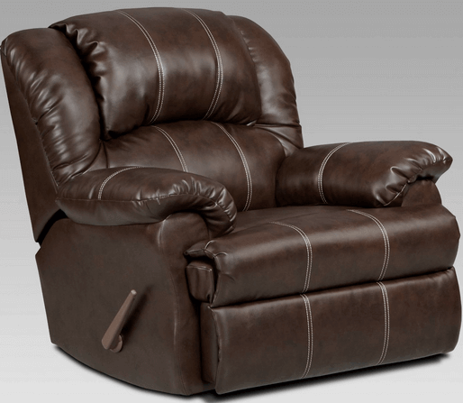 Recliner no 6 Roundhill Furniture Brandan Bonded Leather Dual Rocker Recliner
