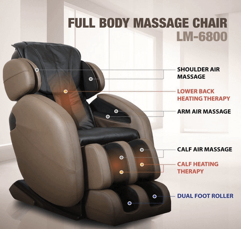 L-Track Kahuna Massage Chair Recliner