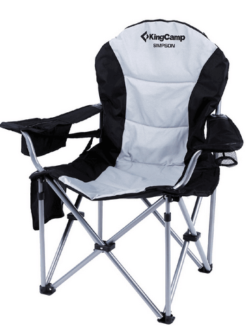 KingCamp Folding Quad Folding Chair Lumbar Back Support Light Weight KingCamp Folding Quad Folding Chair Lumbar Back Support Light Weight