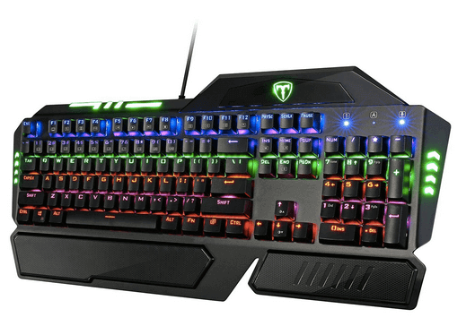 Pictek 104 Keys Anti-ghosting Backlit Mechanical Gaming  Keyboard