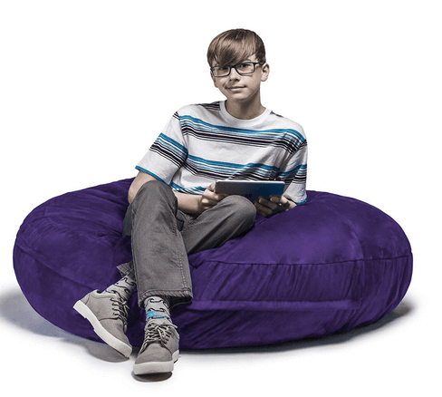 Jaxx Bean Bags Cocoon Junior Kids Microsuede Bean Bag