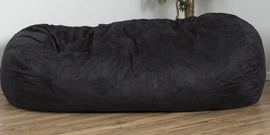 David Faux Suede 8 Feet Lounger Bean Bag