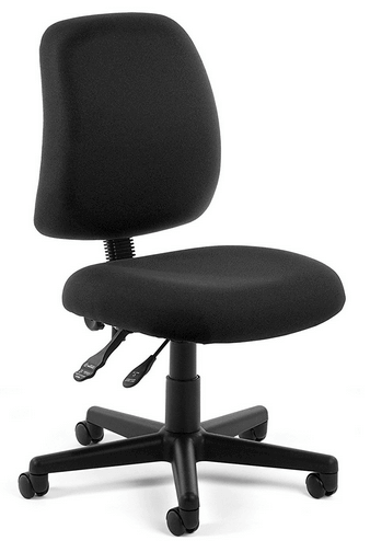 OFM Posture Series Armless Mid Back Task Chair