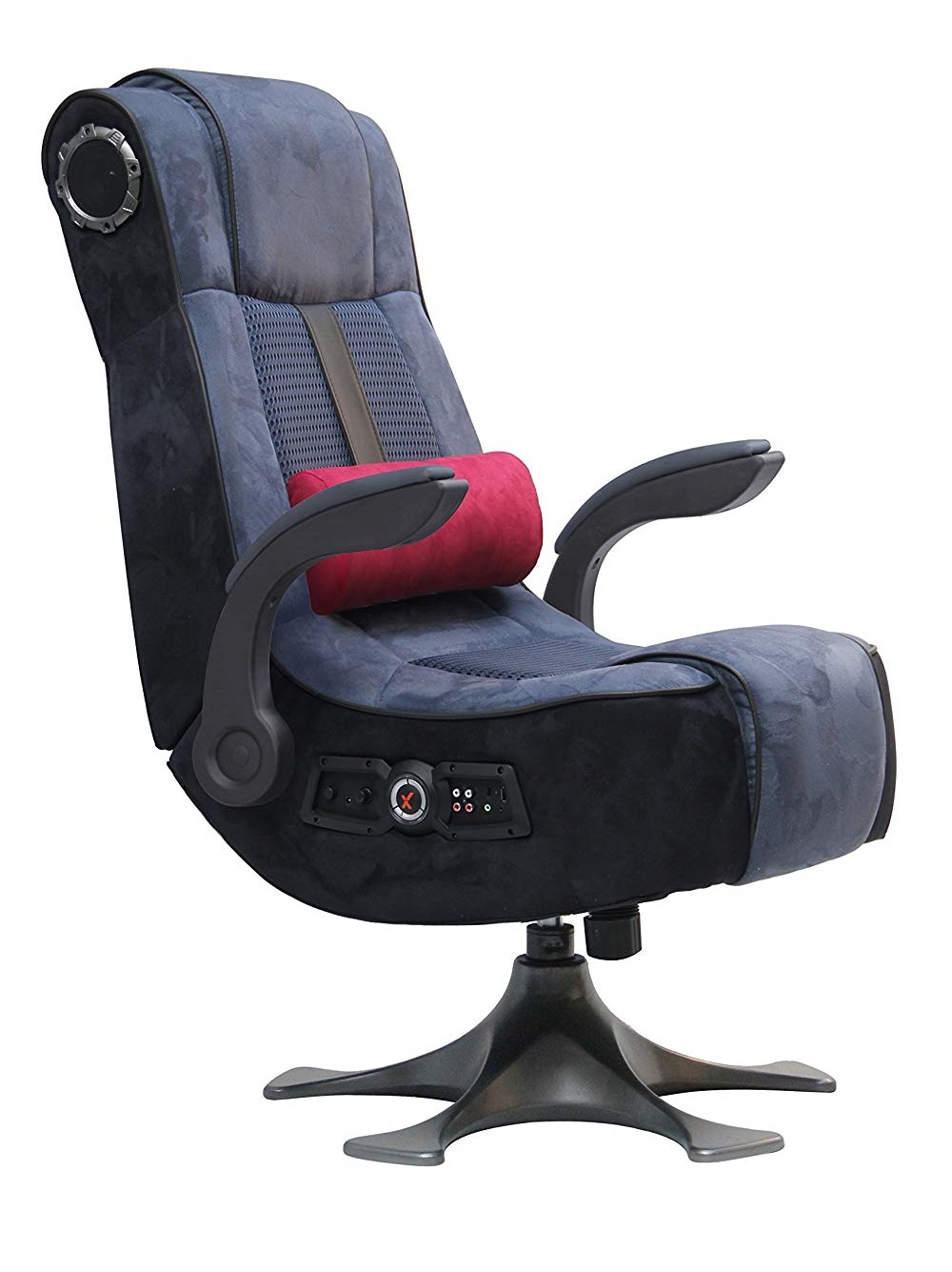X-Rocker 5129201 Pedestal Video Gaming Chair 2.1 Wireless