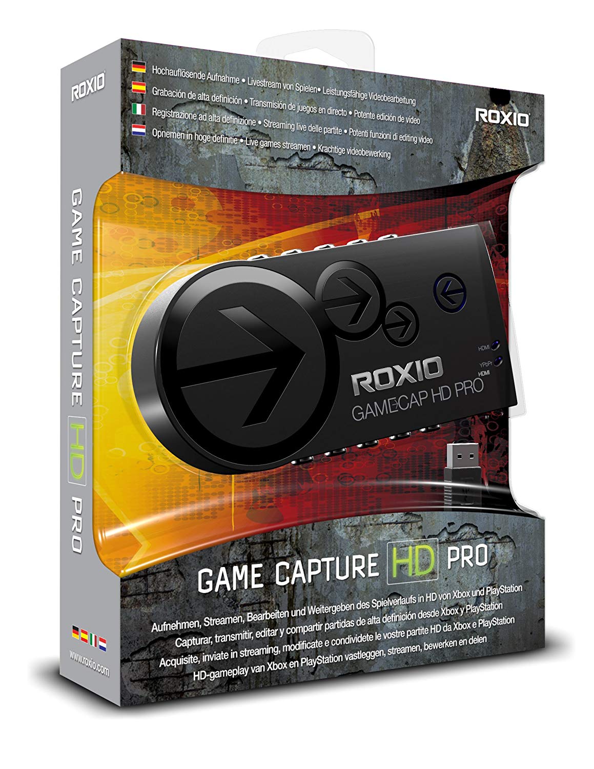 Roxio game capture HD pro