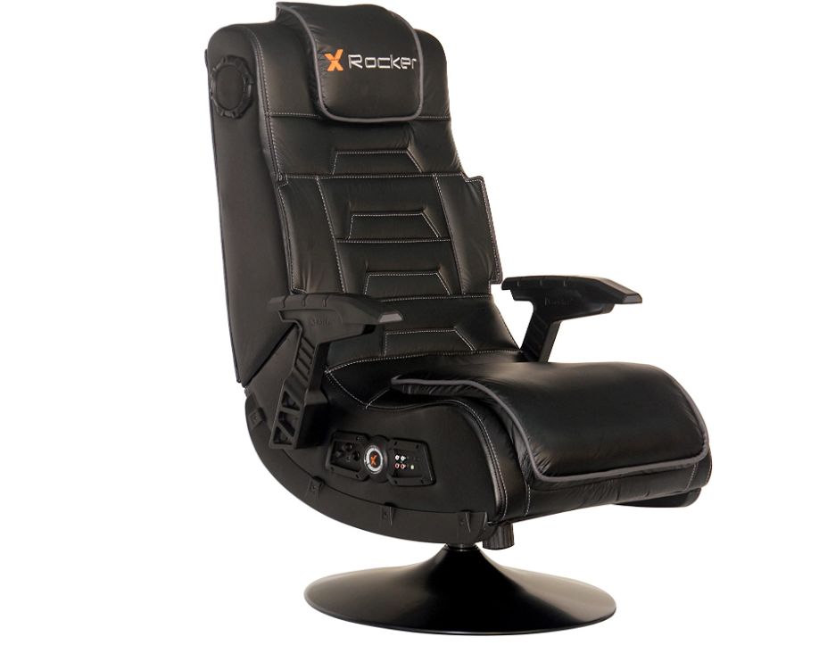 The Pedestal 2.1 5139601 is the best classic X Rocker chair with a stand.